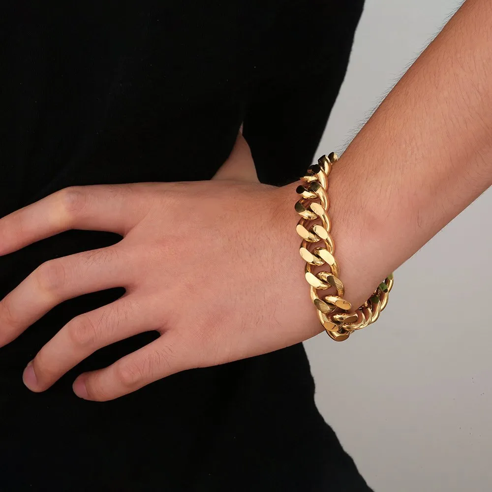 15mm Cuban Bracelet