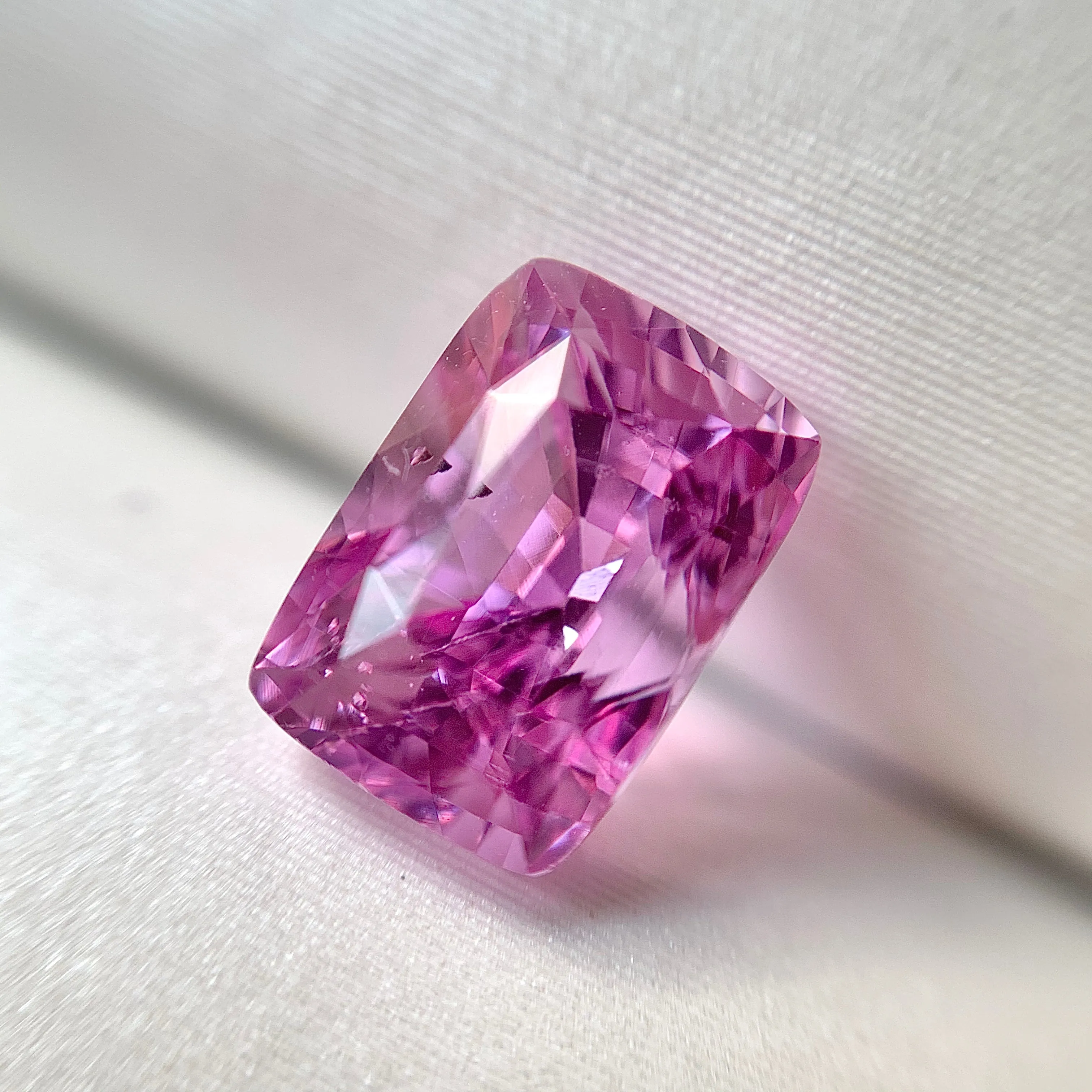 2.08ct Cushion Natural Pink Sapphire No.12008