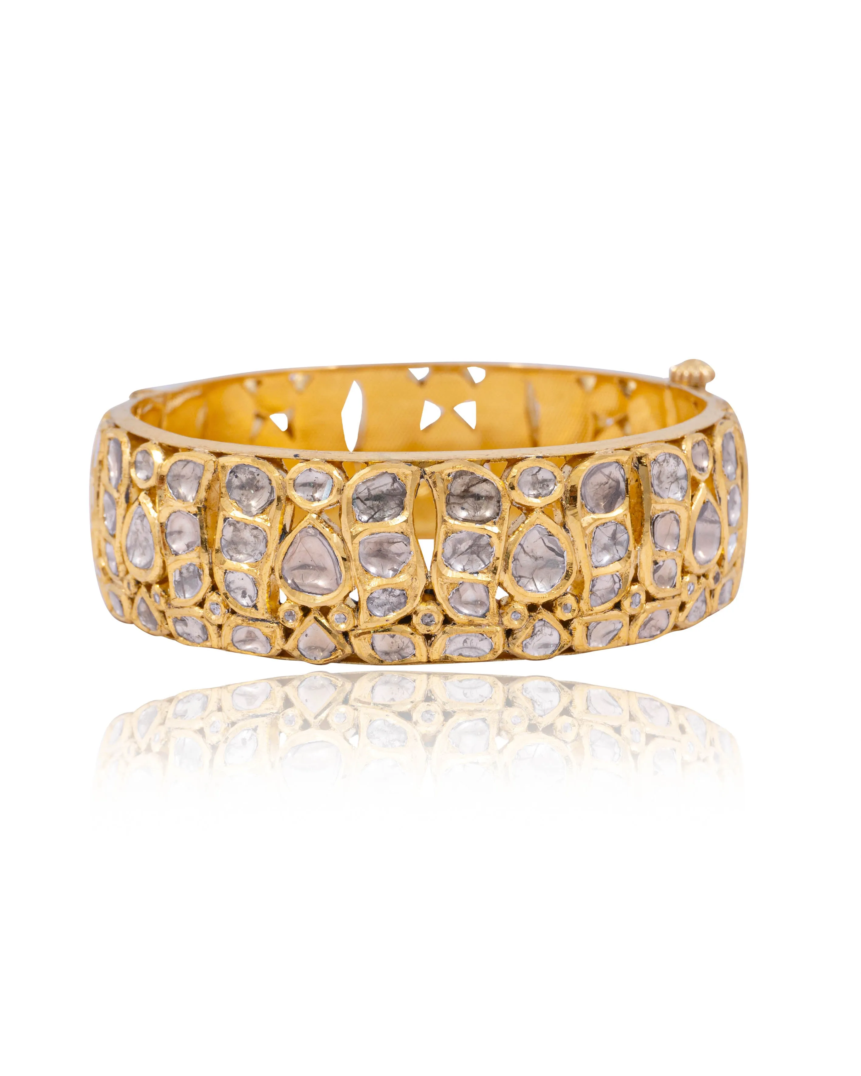 Aarvi Jadau Polki Bangle
