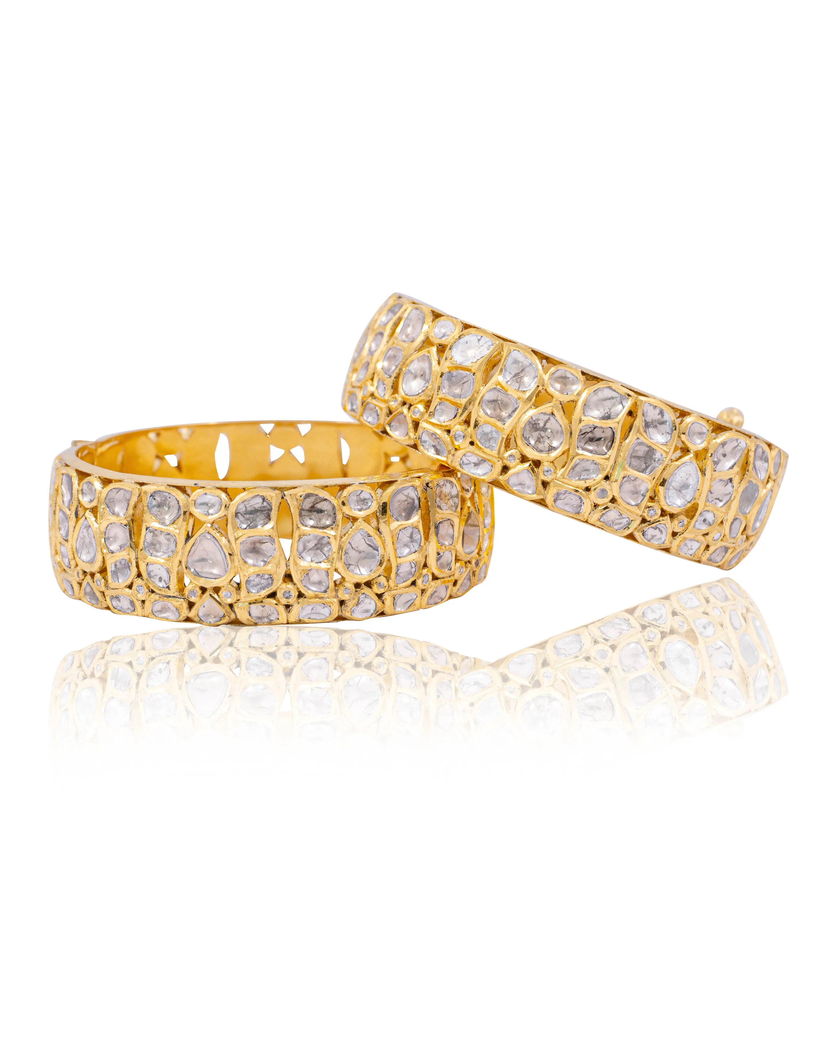 Aarvi Jadau Polki Bangle