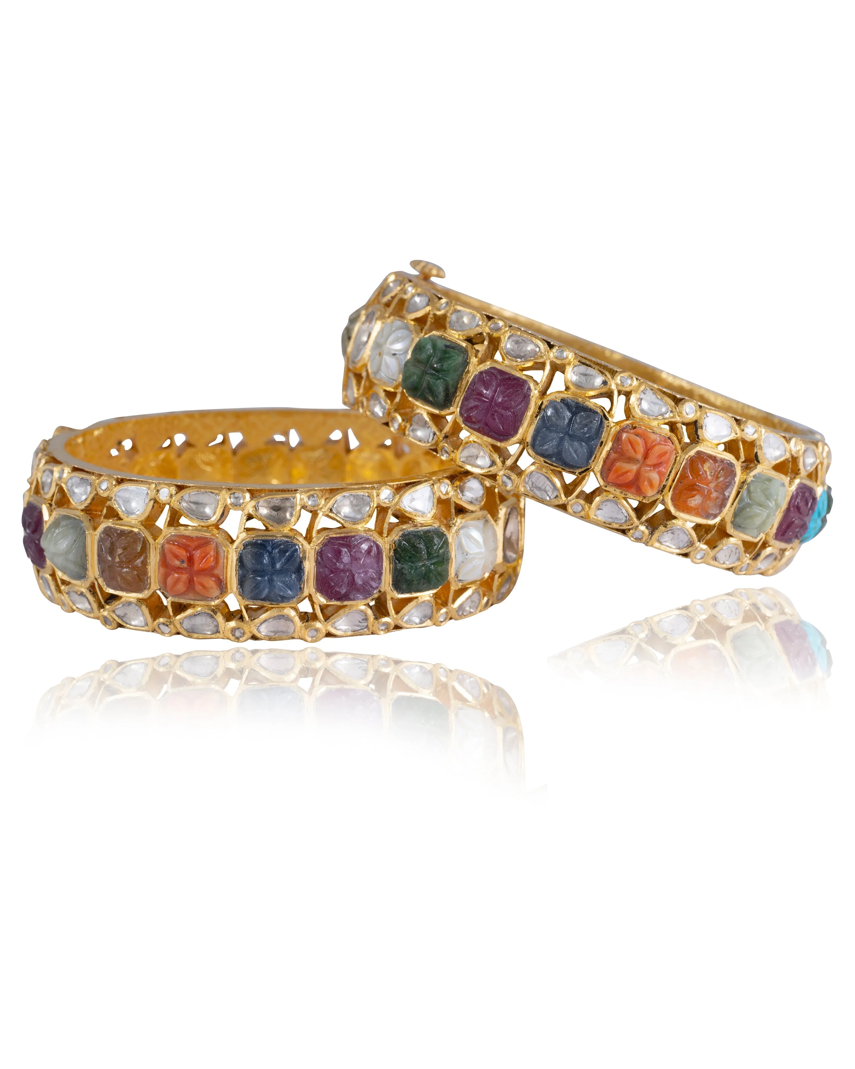 Aasma Jadau Polki Bangle