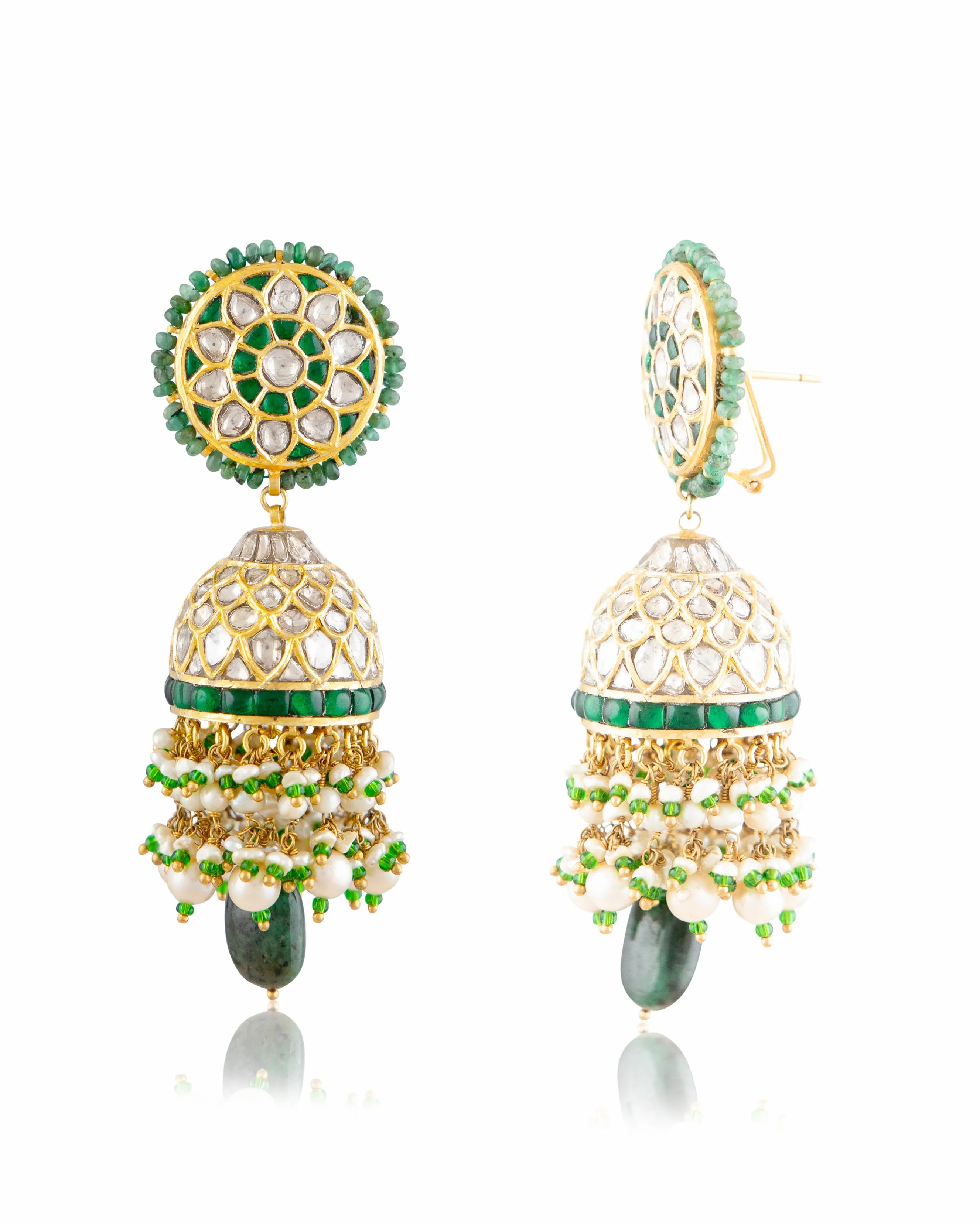 Aditi Rao - Lavina Polki Jhumkas