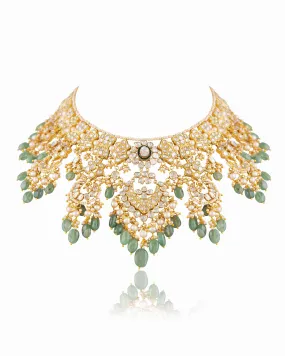 Alina Polki And Diamond Necklace