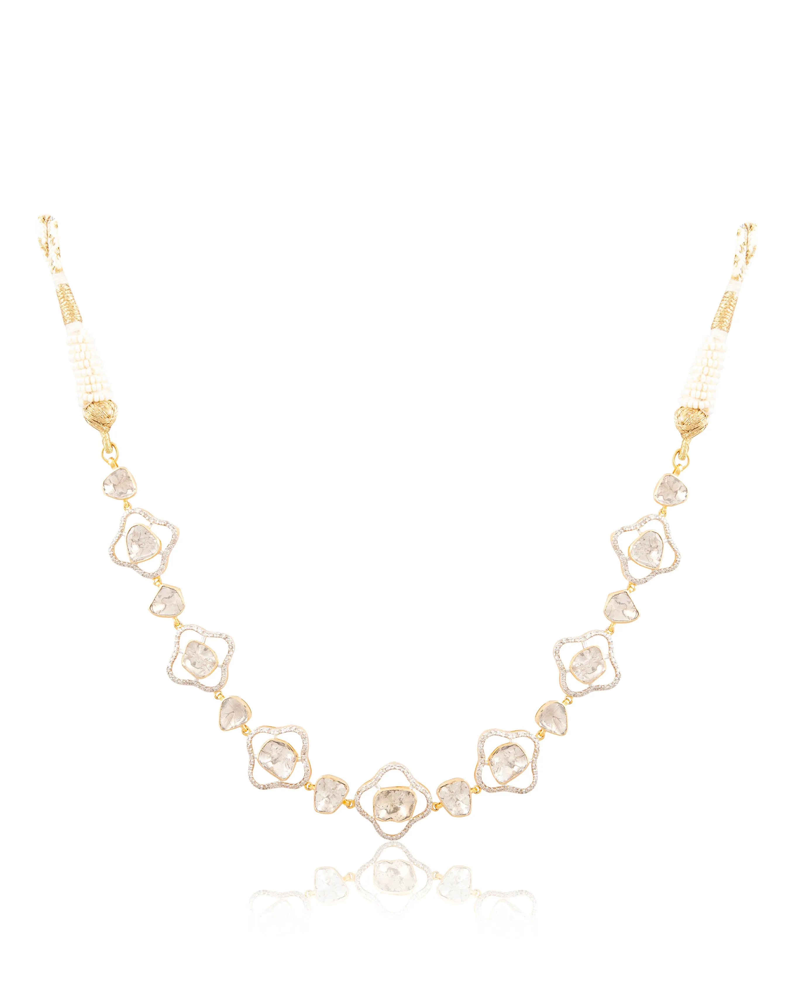 Alveena Polki And Diamond Choker