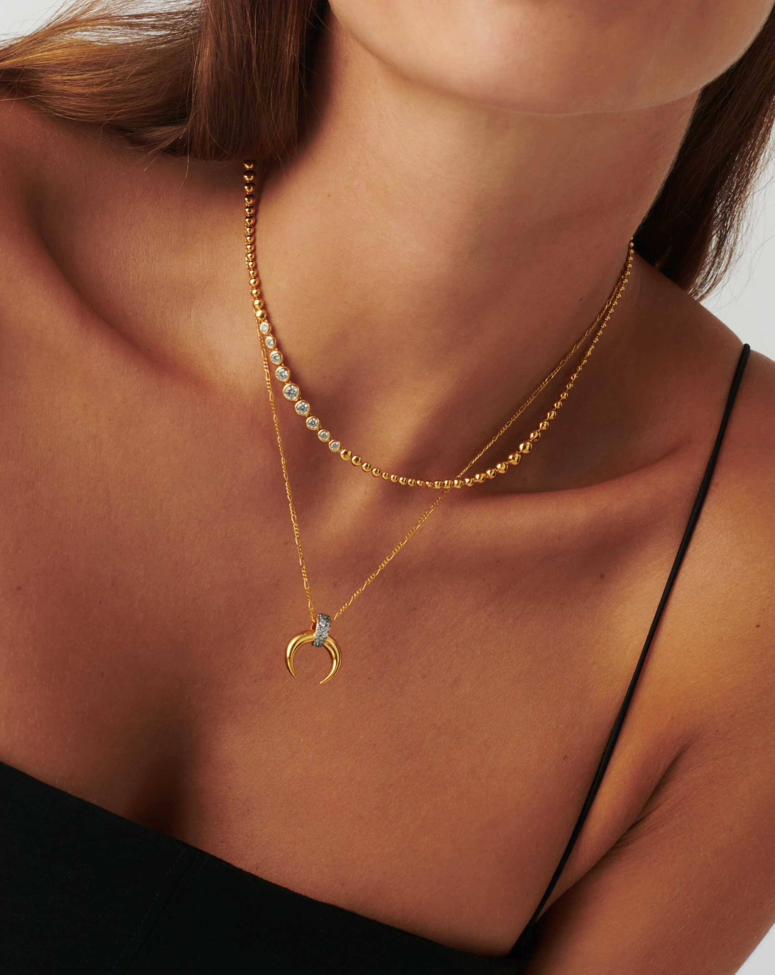 Beaded Stone Choker