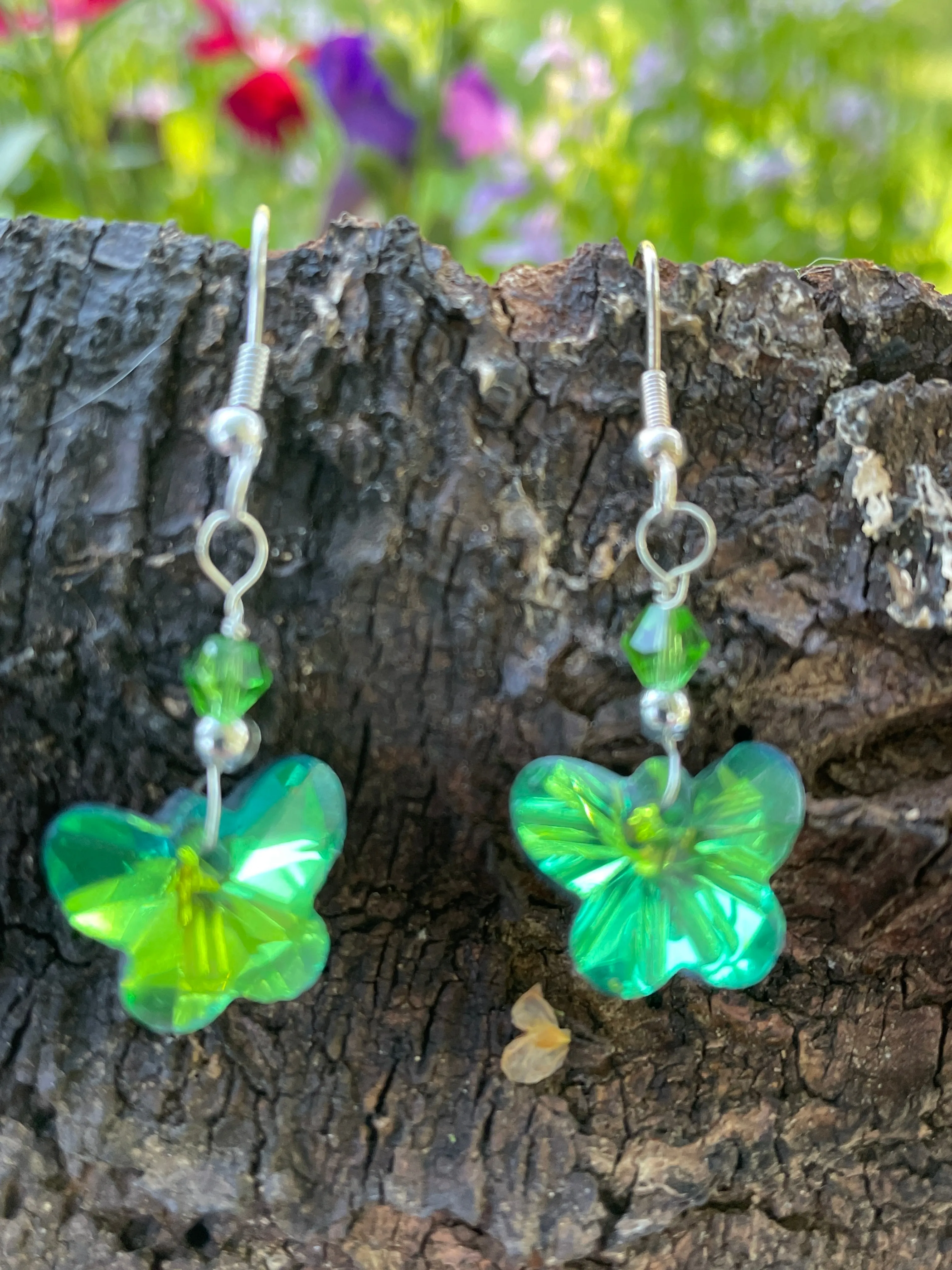 Butterfly Crystal Earrings