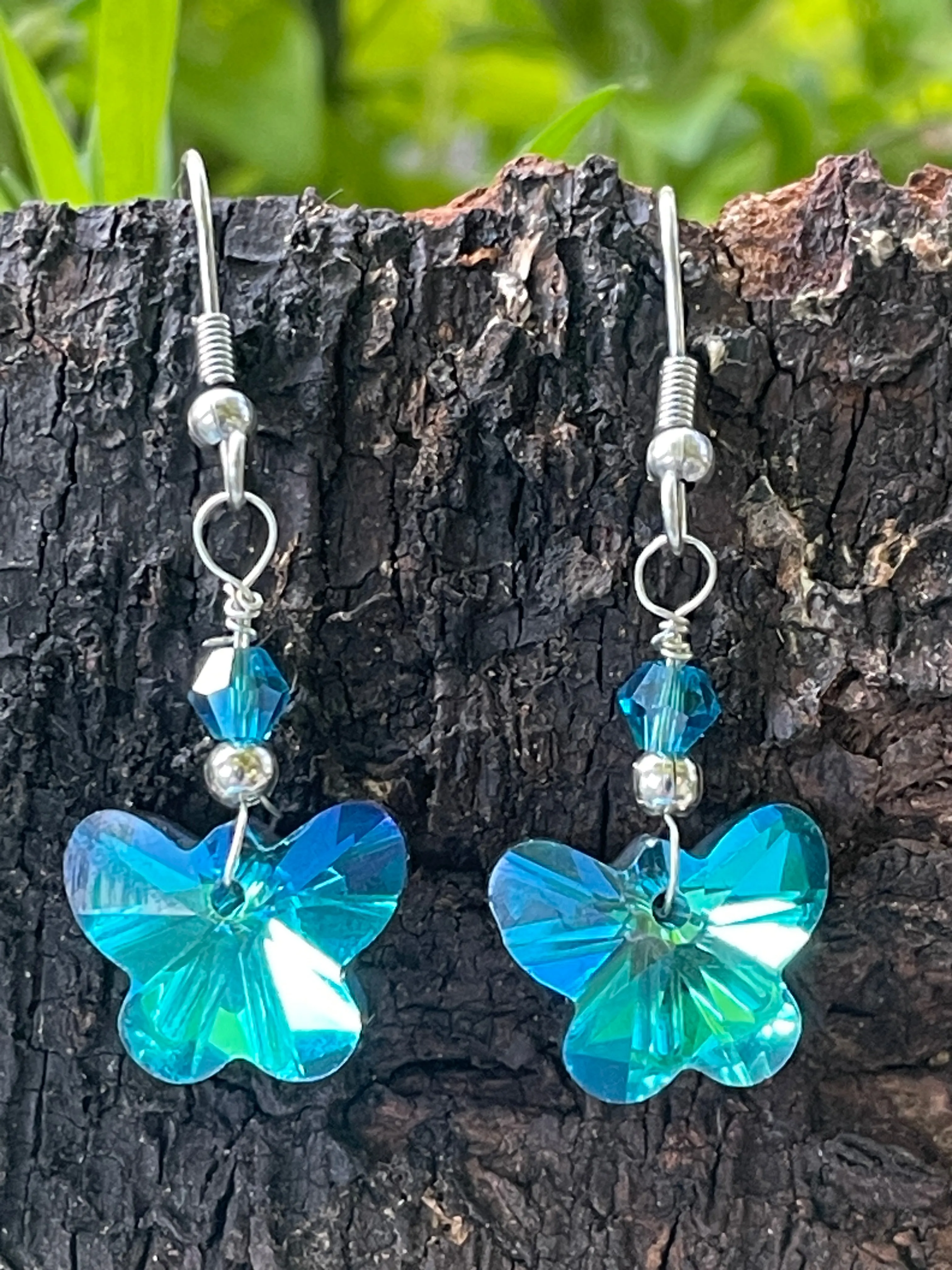 Butterfly Crystal Earrings