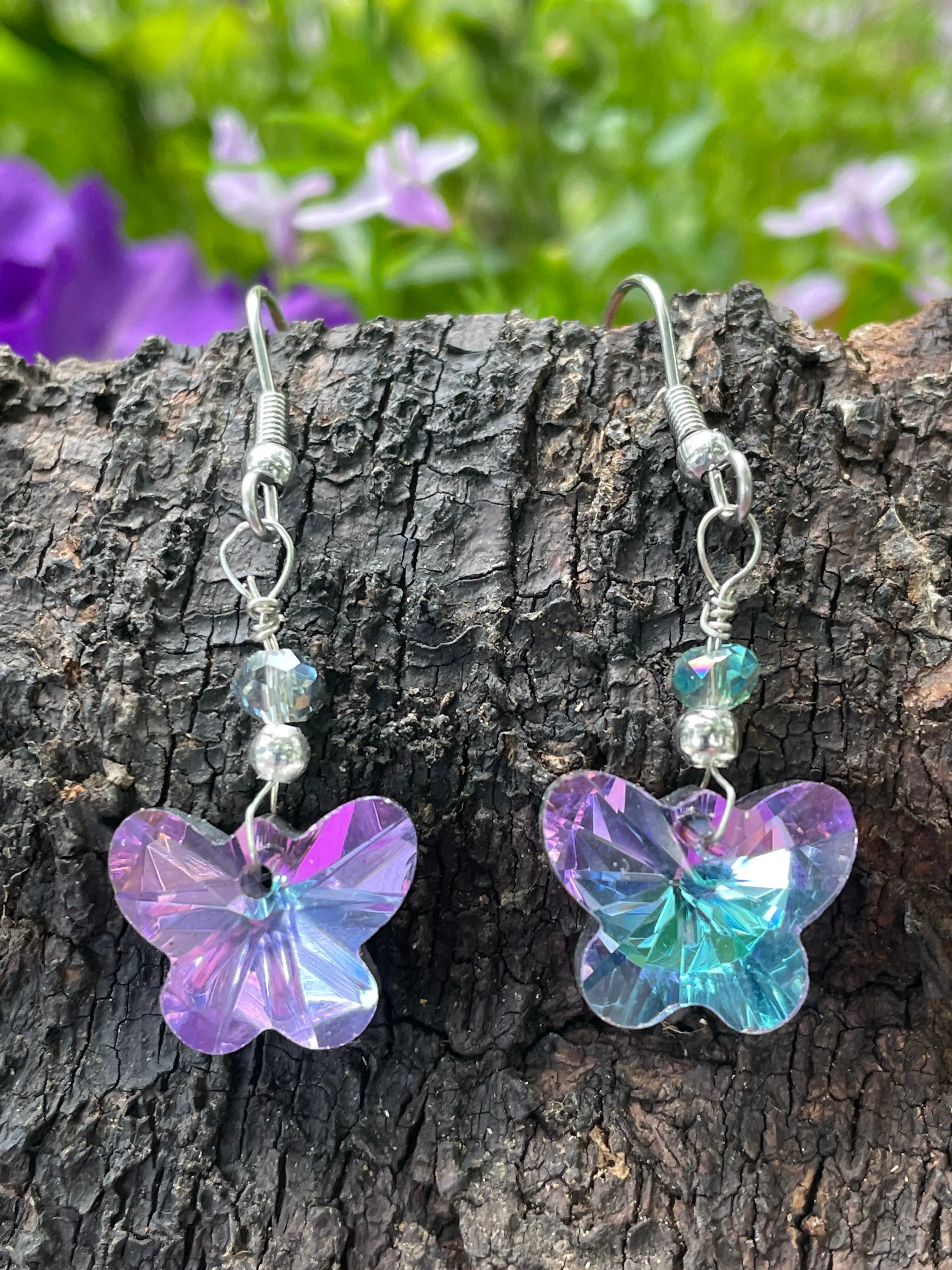 Butterfly Crystal Earrings