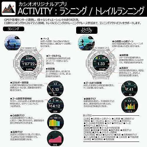 CASIO PROTREK SMART OUTDOOR MEN WATCH WSD-F21HR-RD