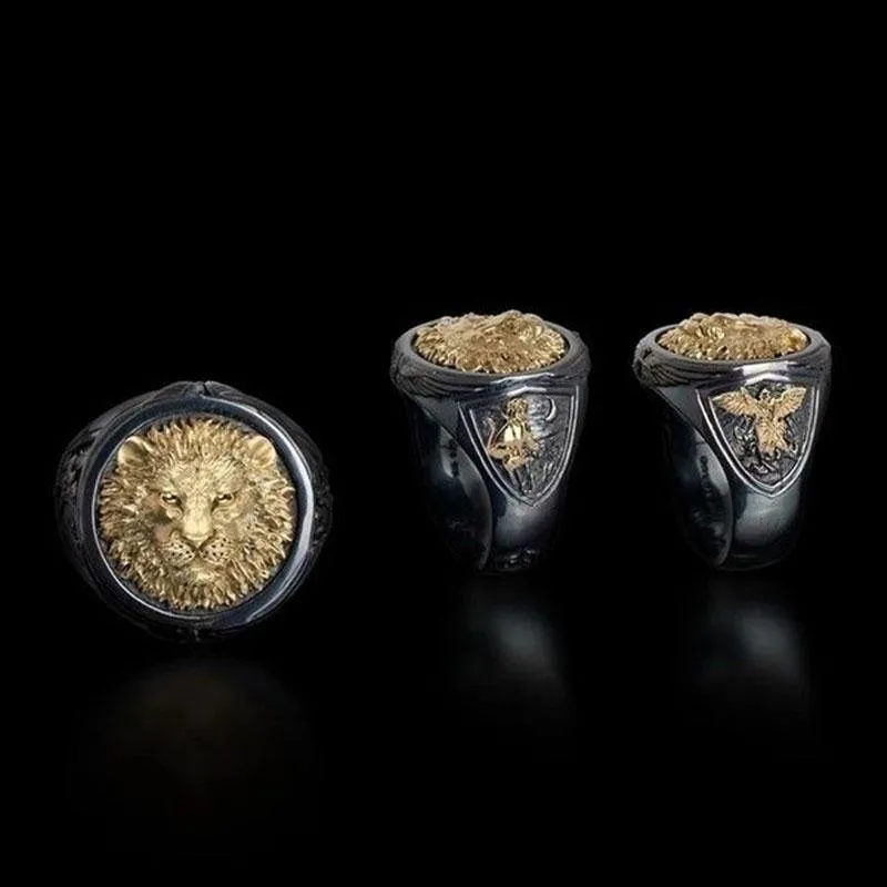 Domineering Lion Ring