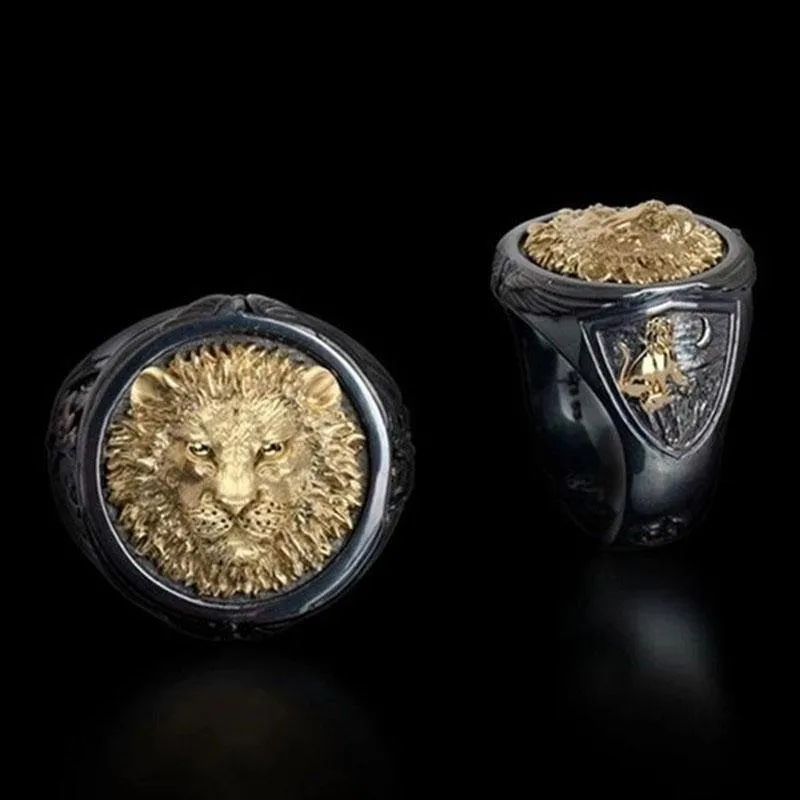 Domineering Lion Ring