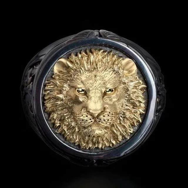 Domineering Lion Ring