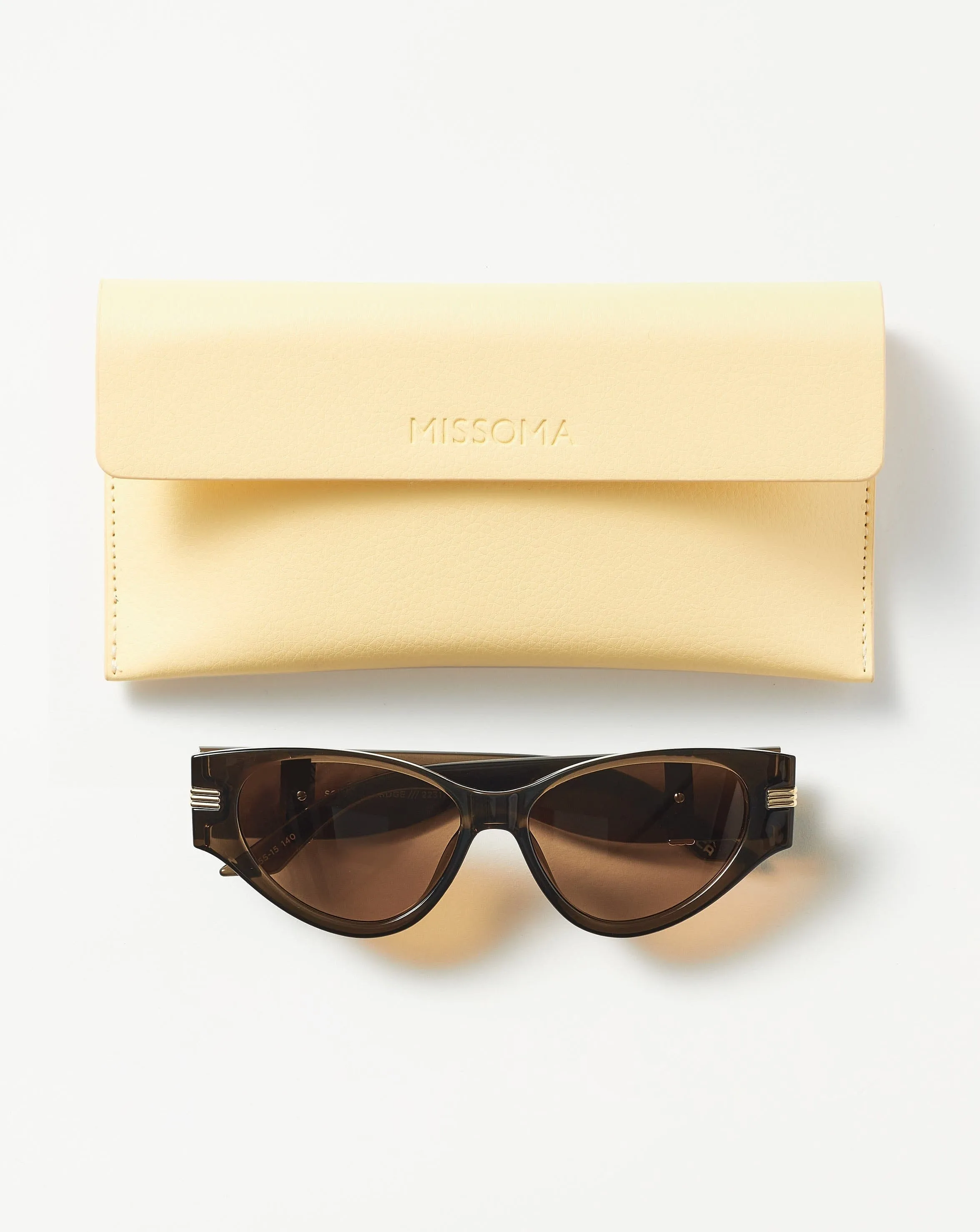 Le Specs Scorpius Ridge Cat-Eye Sunglasses | Olive