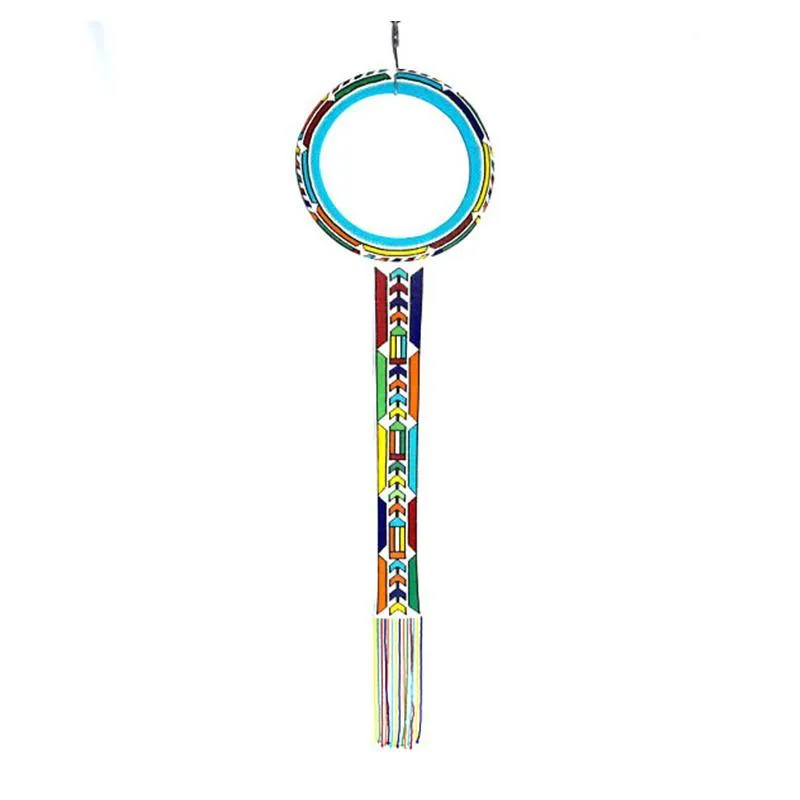 Ndebele Neck Ring with Tie 08