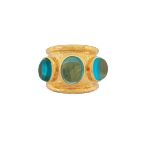 Nova Ring Blue Quartz