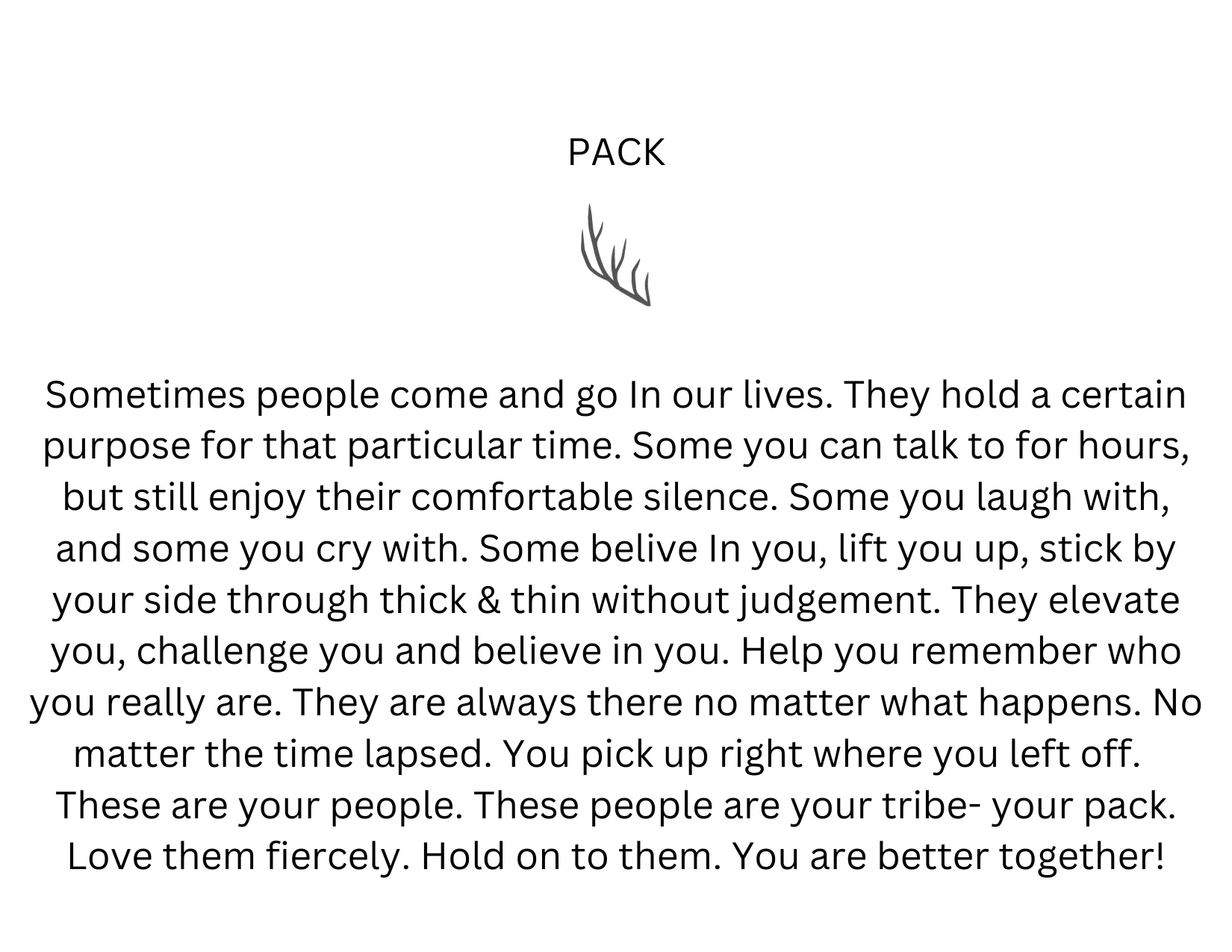Pack Pendant