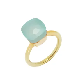 Ring - Naked 4 - Aqua Chalcedony