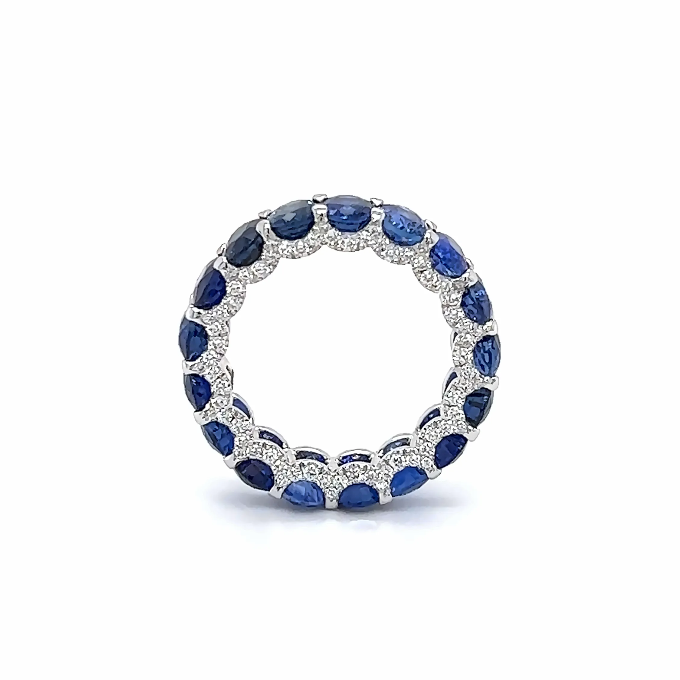 Sapphire & Diamond Bespoke Ring