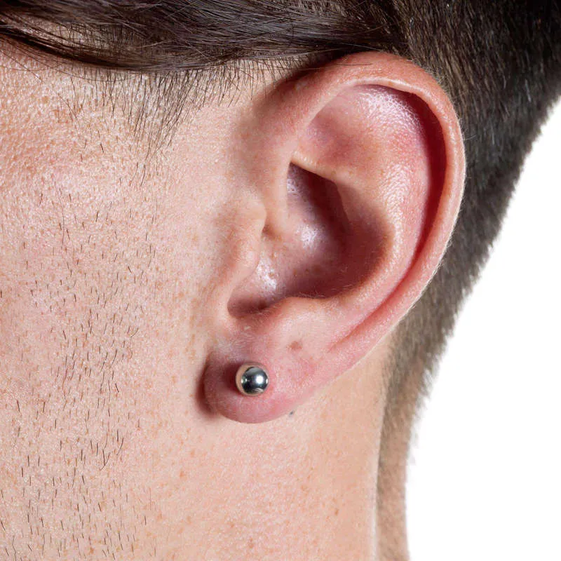 Stainless Steel Round Ball Stud Earrings-3mm | 4mm | 5mm | 6mm